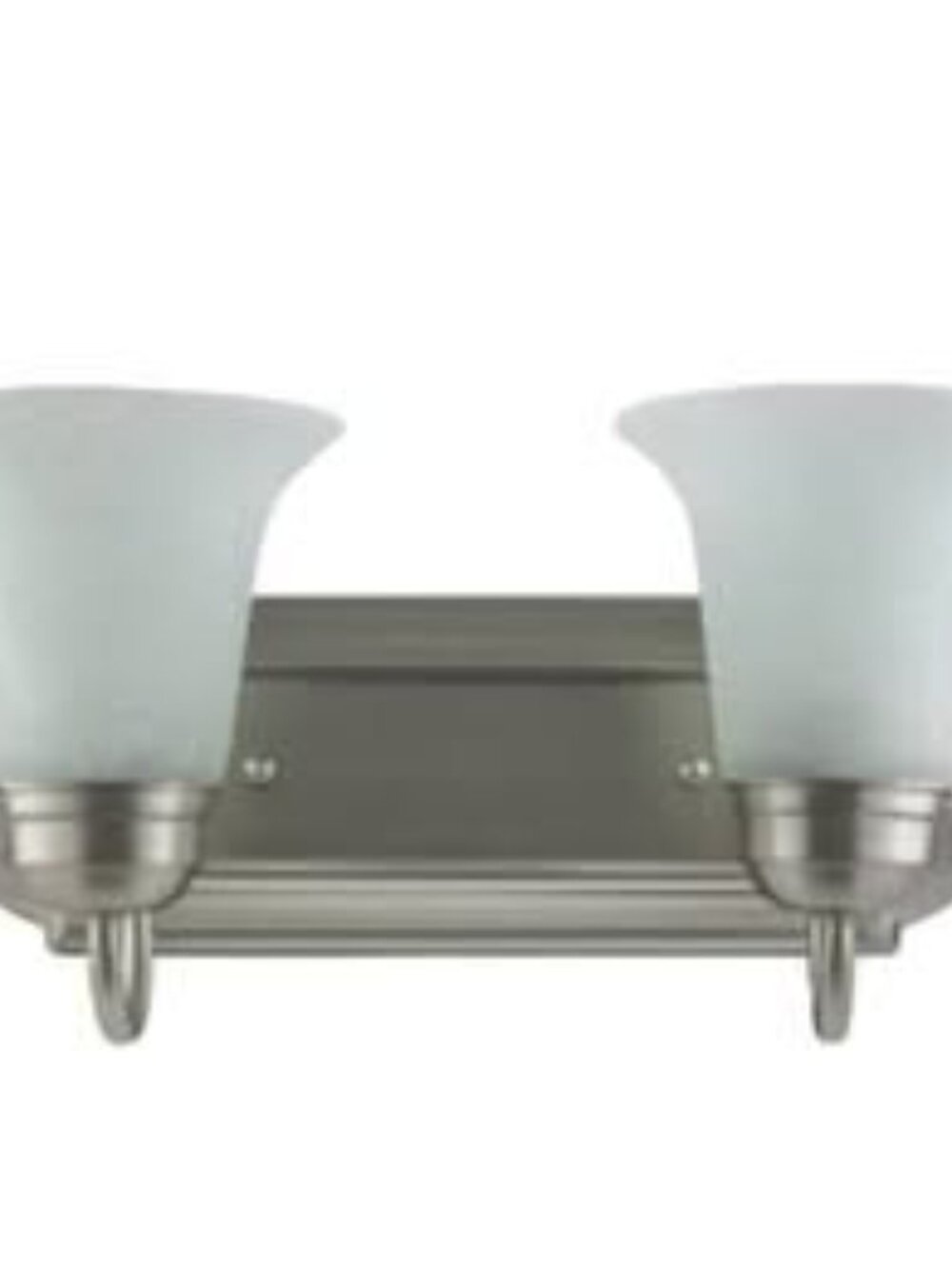 Sunlite LED Wall Sconce (45430) 2 Light - 60 watt - 120 volt - Brushed Nickel